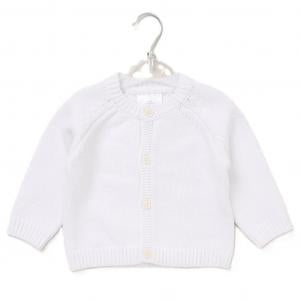 ‘Little One’ white cardigan