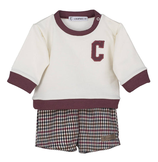 Gena baby boy bloomer set