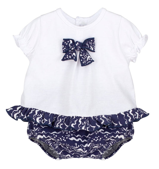 Baby Girl Set Bloomers Posidonia
