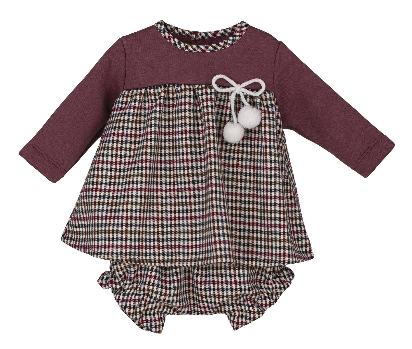 Gena baby girl dress with matching bloomers